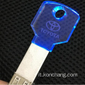 Chiavetta USB in vetro per auto